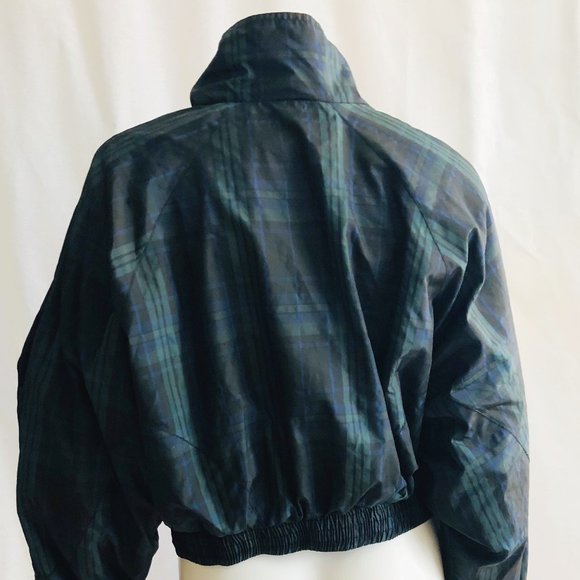Wild Fable Plaid Cropped Windbreaker Jacket XL - Picture 4 of 8
